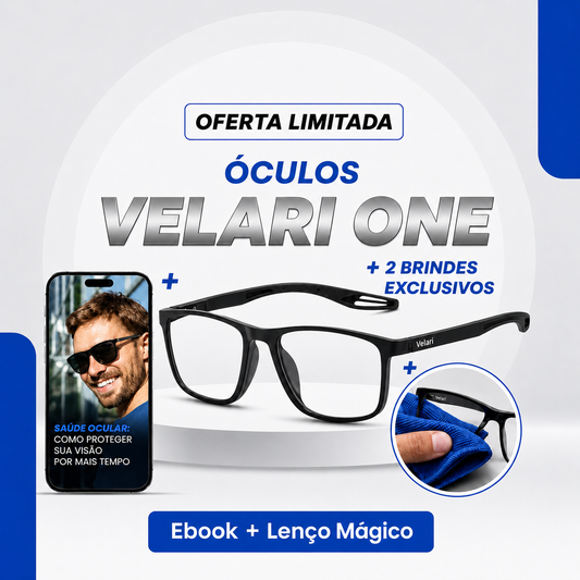 [OFERTA LIMITADA] Velari One Multifoco + Lenço Mágico e Ebook Grátis!